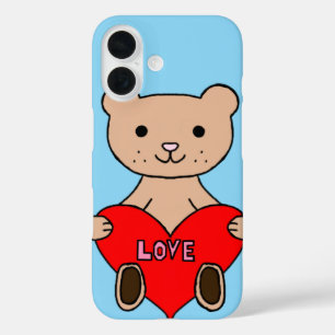 Cute bear  iPhone 16 case