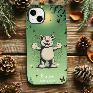Cute Bear Charm - Wild & Playful Vibes Case-Mate iPhone 14 Pro Case