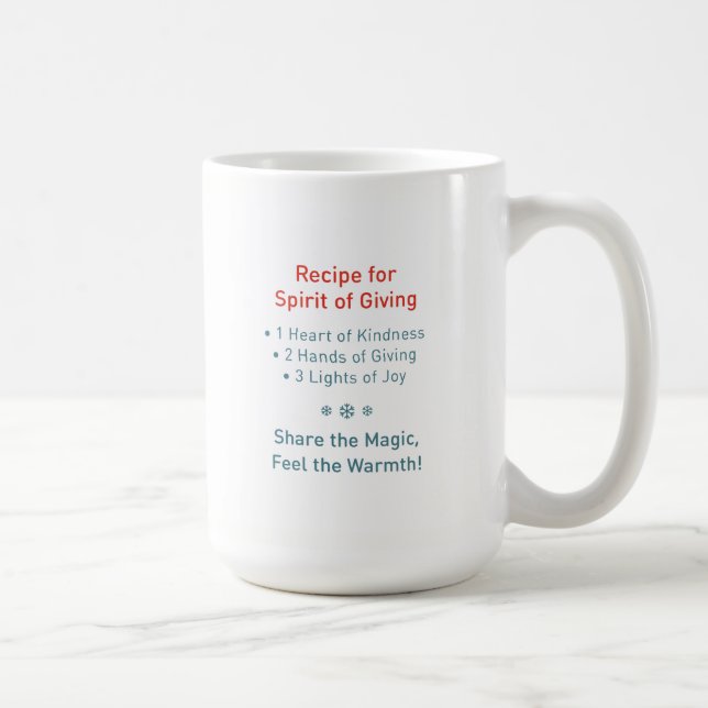 Cute Bear Christmas Mug Wrap (Right)