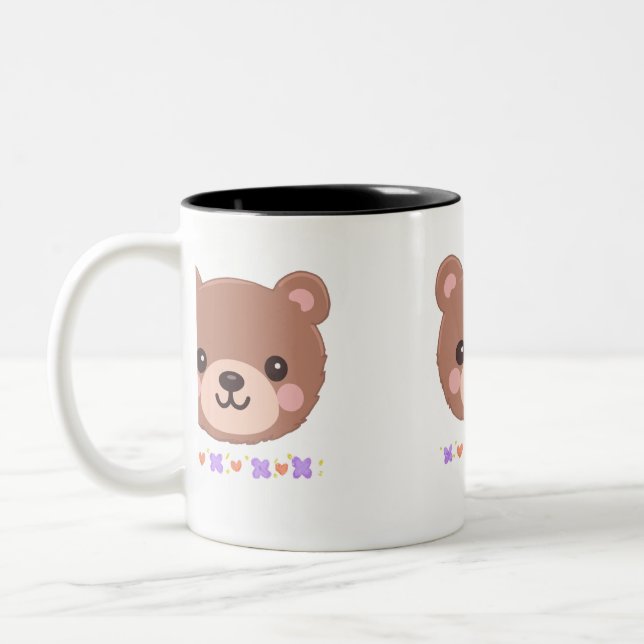 Cute bear coffee mug (Left)