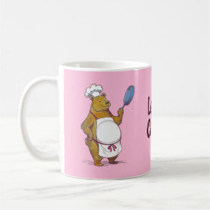 Cute Bear Cooking, Let's cook Chefs gift Coffee Mug