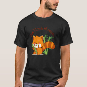 cute bear eating bamboo T-Shirt