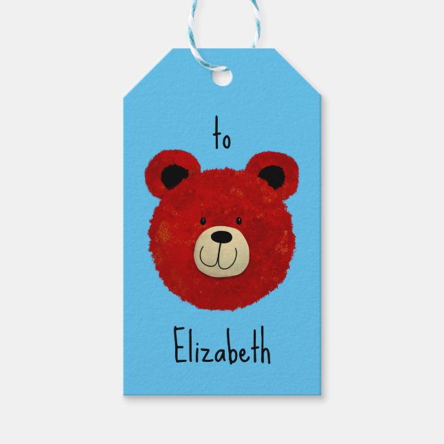 Cute bear gift tags (Front)