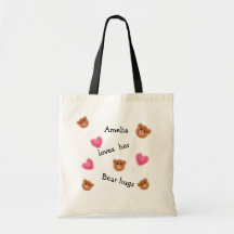 Cute  Bear Hugs Personalized