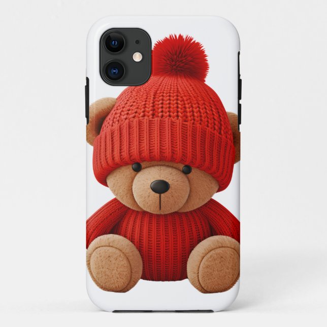 Cute Bear iPhone / iPad case (Back)