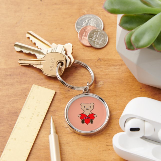Cute Bear Keychain (Desk)
