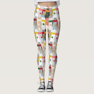 Cute Bear Leggings Motifs