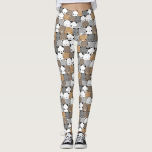 Cute Bear Leggings Motifs