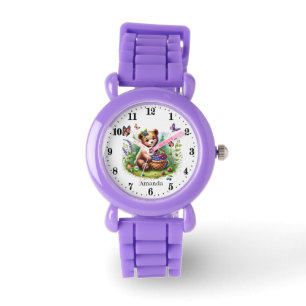 Cute bear lovers customizable girls  watch