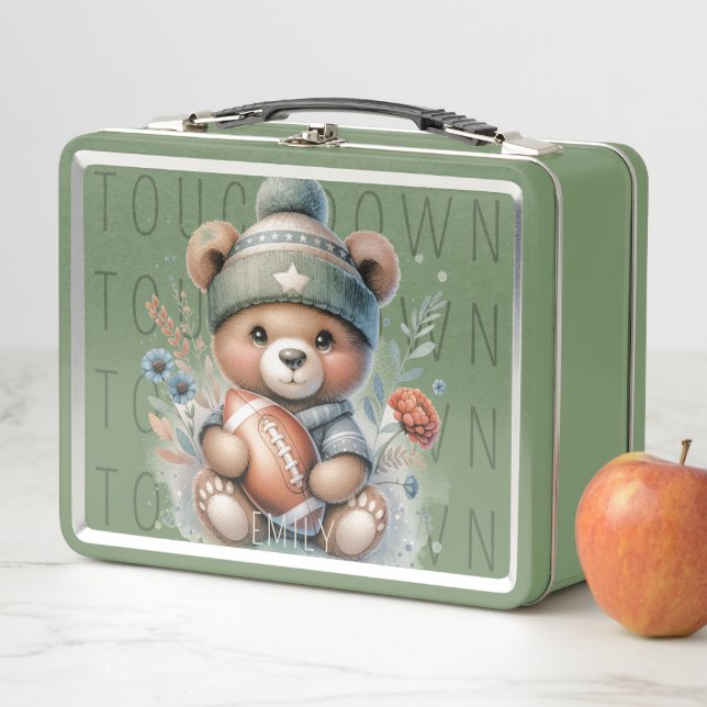 Cute Bear Personalized Lunch box (In Situ)