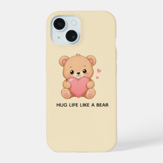 CUTE BEAR PHONE CASE