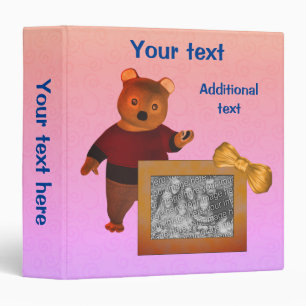 Cute Bear Photo Album Memory Book Binder