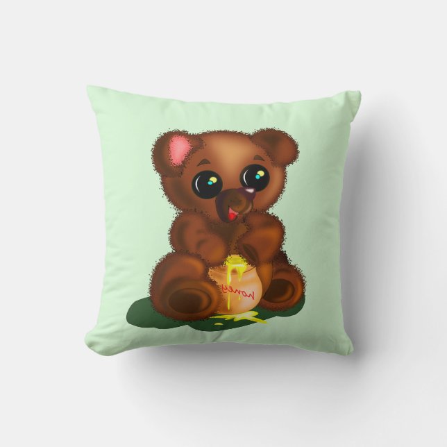 Cute Bear Pillow (Front)
