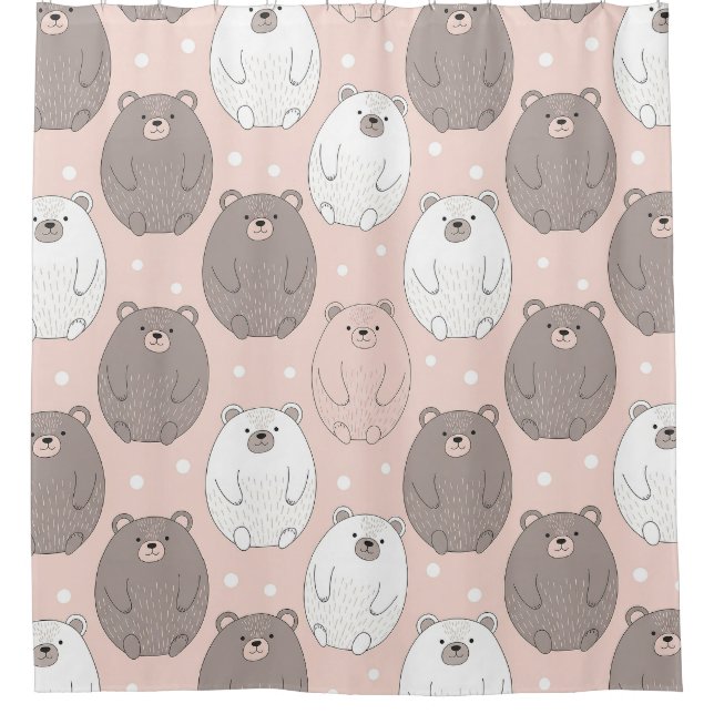 Cute Bear - Soft Pastel Woodland (2) (Front)