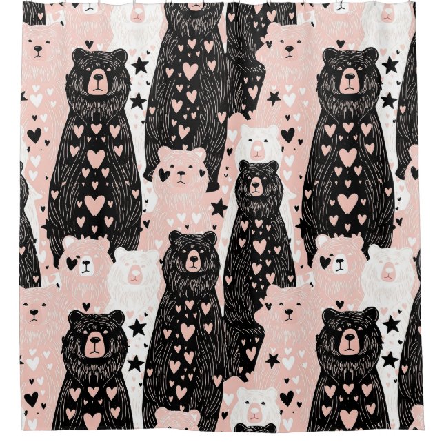 Cute Bear - Soft Pastel Woodland (5) (Front)
