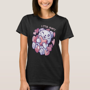 Cute Bear steal hearts Valentines Day or Toddler T-Shirt