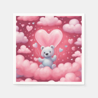 CUTE BEAR TABLE NAPKIN