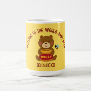 Cute Bear Theme Boy Baby Shower Coffee Mug