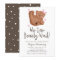Cute Bear Theme Girl Baby Shower 