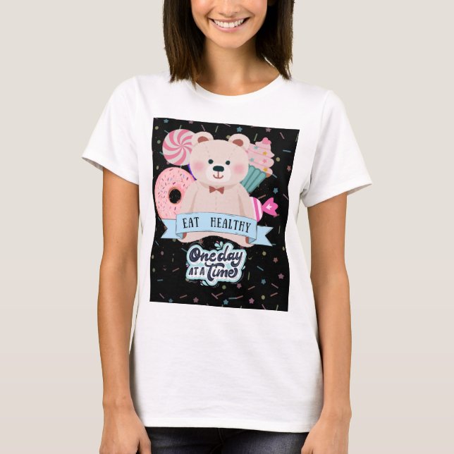 Cute bear tshirt (Front)