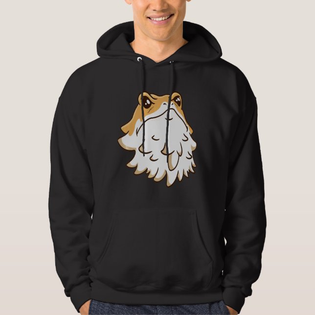 Cute Bearded Dragon Hoodie (Front)