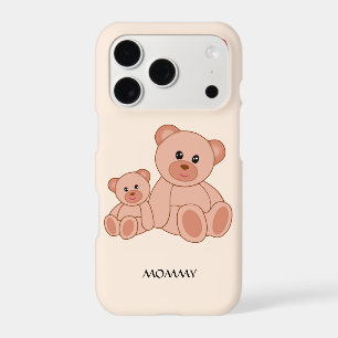 Cute Bears on Light Beige Case-Mate iPhone Case