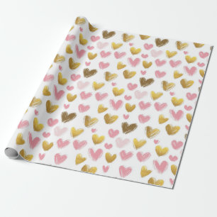 cute beautiful pattern for valentine's day  wrapping paper