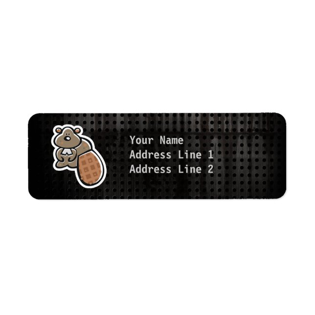 Cute Beaver; Cool (Front)