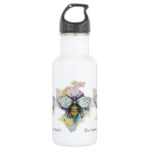 Cute Bee And Rainbow Wash 532 Ml Water Bottle