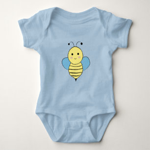 Cute Bee Baby Bodysuit