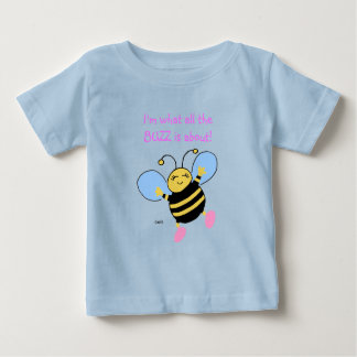 Cute Bee Baby Girls Clothing Baby T-Shirt