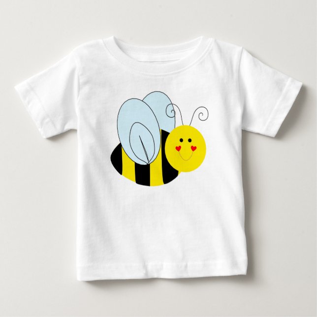 Cute Bee Baby T-Shirt (Front)