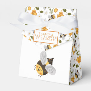 Cute Bee Bumblebee Baby Shower Favor Box