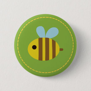 Cute Bee button