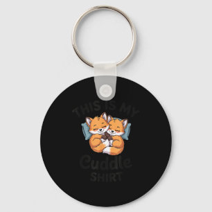 Cute Bee Couple Snuggle Cuddle Keychain