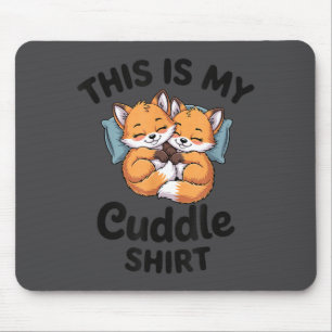 Cute Bee Couple Snuggle Cuddle  Mouse Pad