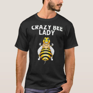 Cute Bee For Women Mom Honey Bee Keeper Beekeeping T-Shirt
