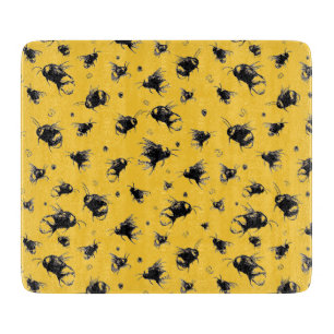 Cute Bee Gift Kitchen Decor for Mom or Her Cutting Board