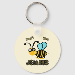 Cute bee keychain