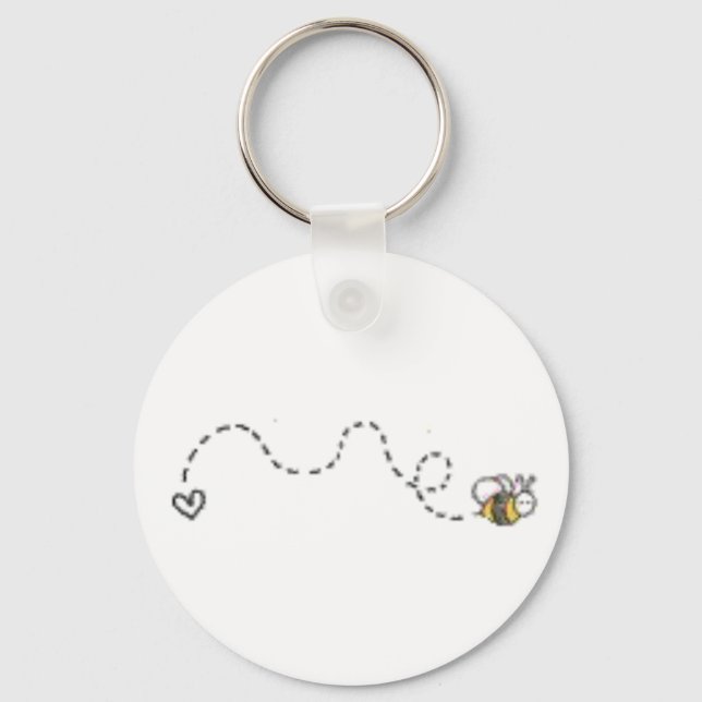 Cute Bee Keychain (Front)