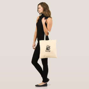 Cute BEE KIND Black on white Tote Bag