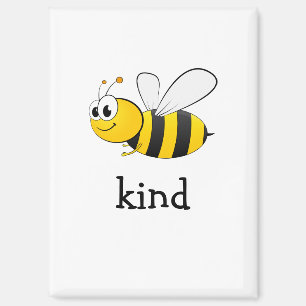 Cute Bee Kind  Magnet