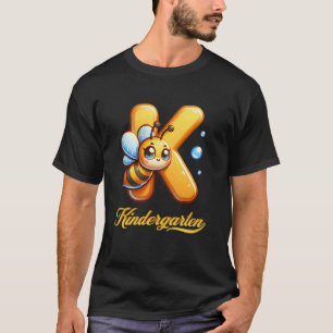 Cute Bee Kindergarten First Day Of Kindergarten Te T-Shirt