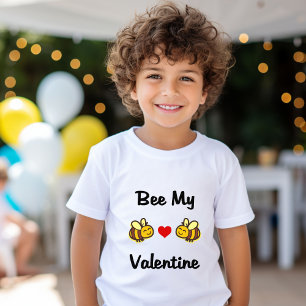 Cute Bee My Valentine Bumble Bees Light-Color T-Shirt