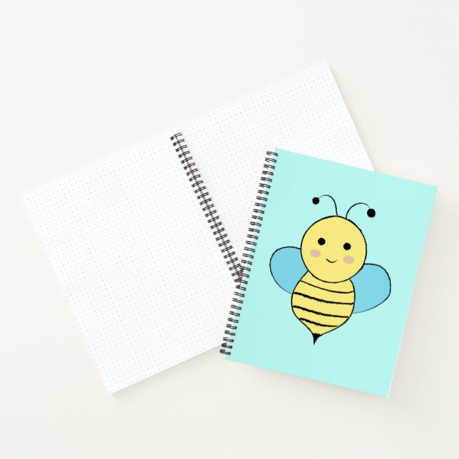 Cute Bee  Notebook (Inside)