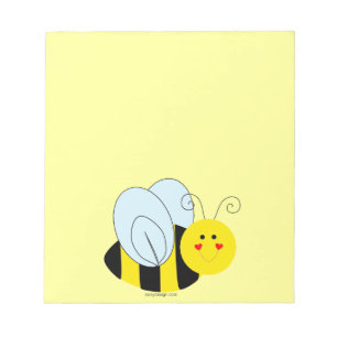 Cute Bee Notepad