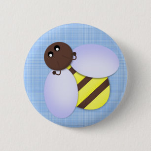 Cute Bee Party Favour Button