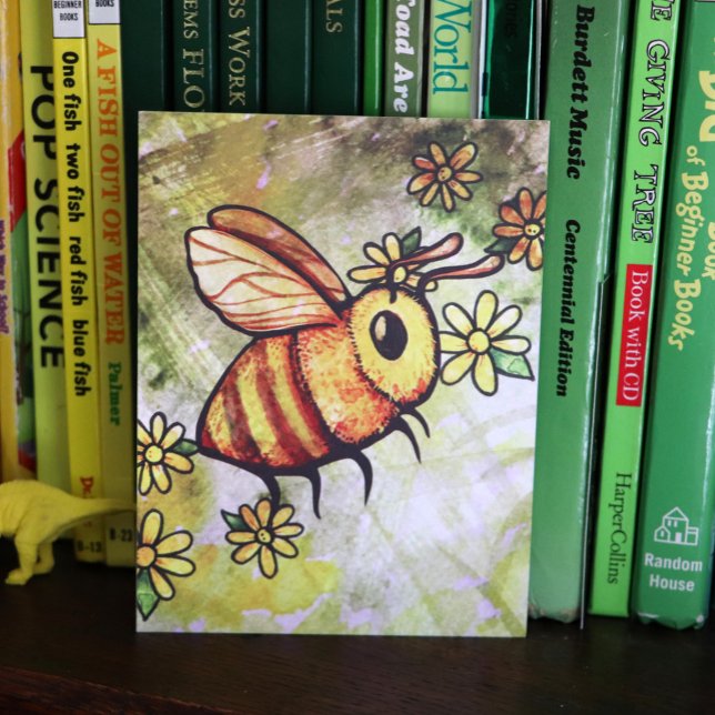 Cute Bee                                           Postcard (Creator Uploaded)