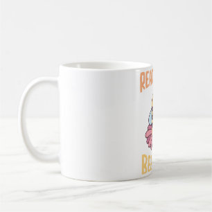 Cute Bee Read Books Bee Happy Coffee Mug