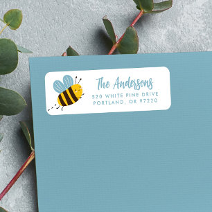 Cute Bee Return Address